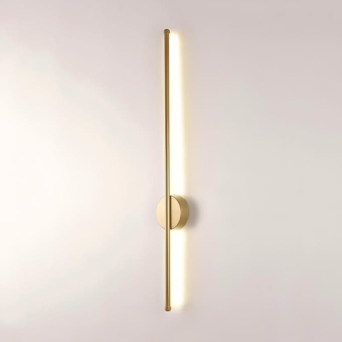 FILLISKA Led Wall Highlighter Light, 3-in-1 Colour Changing, Luxurious Wall Decor (18 Watt Sleek Gold-098)
