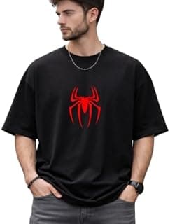 Generic Men Regular Fit T-Shirt dropshoulder | 180 GSM Polycotton | Streetwear Graphic Tee