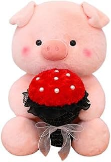 SCOOBA Adorable Bouquet Pig Soft Toy 35cm (Bouquet Pig)