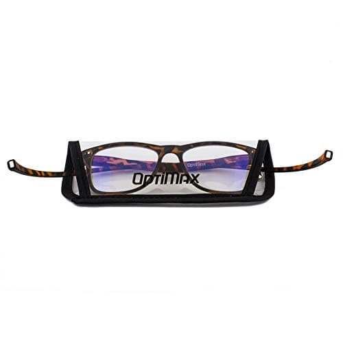 Visions India Optimax Anti Glare Blue Cut Magnetic Reading Glasses with Neck Band For Men Women (Brown +2.00)