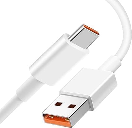 Original 6A 33W 55W 67W Turbo and Hyper Superfast Cable Quick Charging Type C USB Cable for Redmi 11,11 Pro,10,10i,10t, 9,Note 11,11Pro, 10,10 Pro,9, Poco X3 (NP13)
