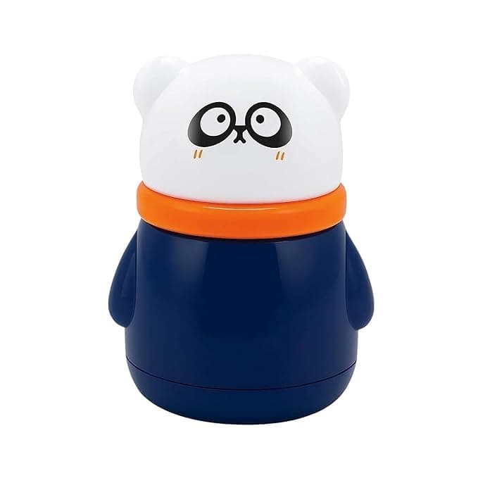 Abhiyant Panda Baby Powder Puff | Baby Powder Puff With Box | Powder Puff With Box Holder Container | Powder Puff For Babies | Puff Powder Box Assorted Color) PACK OF 1