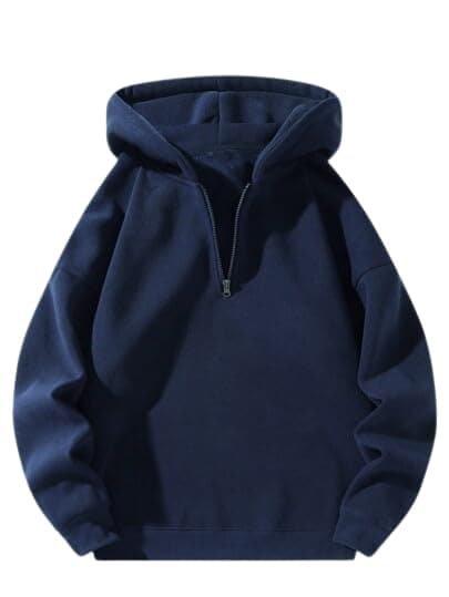 Trillion Half Zipper Hoodies for Men | Sweatshirt for Men