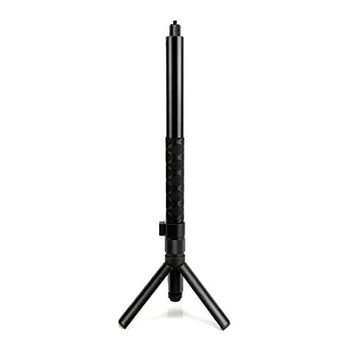 Yantralay 3 in 1 Bullet Time Bundle Invisible Stick with Foldable Tripod Extension Monopod Rod for Insta360 - Compatible with X5/X4/X3/X2, ONER/RS Action Cameras