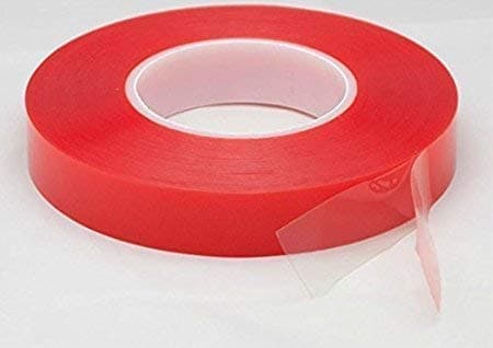 True-Ally 12 mm Strong Acrylic Adhesive Clear Double Sided Tape Heat Resistant Double-sided Transparent Clear Adhesive Tape 25 Mts (pack of 1)
