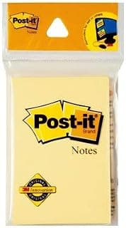 Post-It Notes 3x5x100 Sheets - Pack of 6