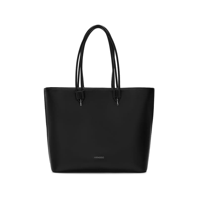 Miraggio Women's Jada Solid Tote Bag With Laptop Compartment | Tote Bags for Women For Office Use, Work | Ladies Shoulder Purse