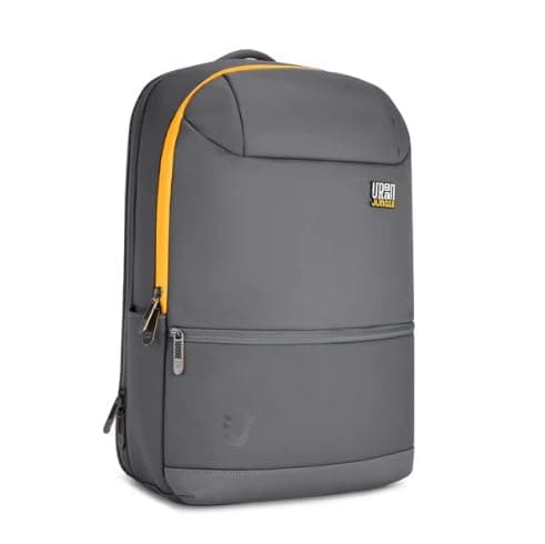 Urban Jungle by Safari, The Domain, Daily Commute Workpack |Premium Fabric & Water Resistant | 180° Flat-open & Easy Access Laptop compartment |Unisex office backpack with Trolley Sleeve
