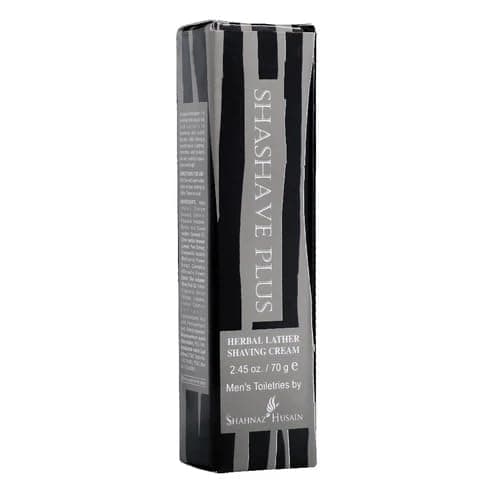 Shahnaz Husain Shashave Plus - Herbal Lather Shaving Cream | 70g
