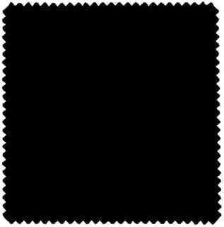 LOUIS ITALIO Unstitched Polyviscose Lycra Solid Stretchable Trouser Fabric For Men's (1.25 Meter Fabric Pant Length) Colour: BLACK
