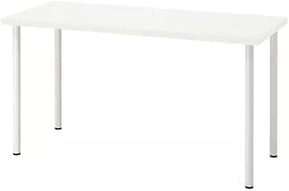 MARIAS KOMMERCE IKEAAA LAGKAPTEN/ADILS Desk, White, 140x60 cm (55 1/8x23 5/8 ")