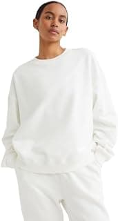 Koverify Cotton Blend Round Neck Solid Sweatshirt for Women