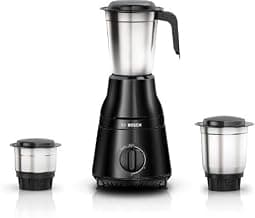 Bosch Mixer Grinder, MG2213C1KI TrueMixx, 500 W, Black 200 W Mixer Grinder (MG2213C1KI | 3 Jars | Black) Stainless Steel
