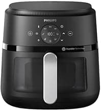 PHILIPS NA221/00 4.2L 1500 Watt Digital Air Fryer with Rapid Air Technology (Black) -NA221/00