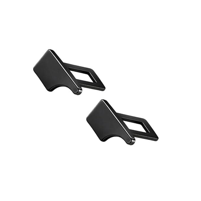 SR HUB Universal Car Seat Belt Buckle Holder (2 Pcs) Seat Belt Gap Filler Easy Access Seat Belt Holder