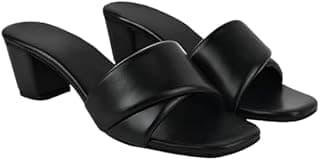 RSPV Women’s Block Heel Sandals – Stylish & Comfortable Open Toe Footwear for Office, Casual