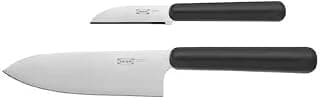 Ikea FEJKA 2-Piece Knife Set, Grey, Stainless Steel