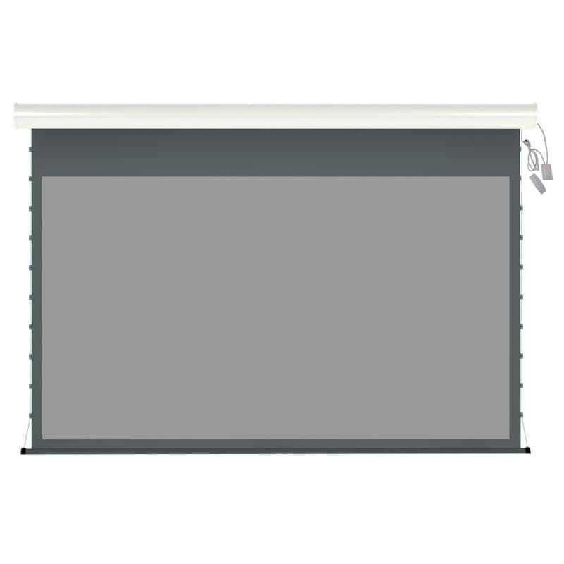 BIG VUE Tab-Tension Motorized ALR Projection Screen, 16:9 Movie Screen | Electric Tab-tensioned Projector Screen UHD Home, Movie, Theater, Work - 120 Inches