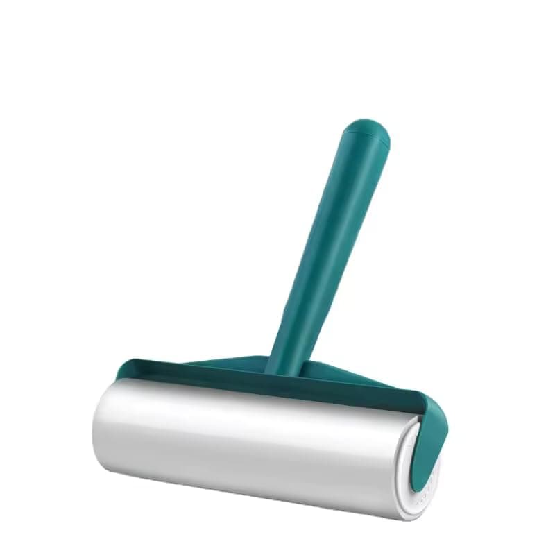 RENESMEE Lint Roller and 16cm Wide Peel Off Sheets for Removing Lint, Hair, Pet Hair and Dust from Clothing and Upholstery, 1 Refill Roll 60 Sheets