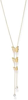 PALMONAS 18k Gold Plated Butterfly Long Chain Necklace for Women - Jewellery Gift for Girls & Women | Waterproof & Anti-Tarnish Necklace, Stylish & Trendy Necklaces for Ladies