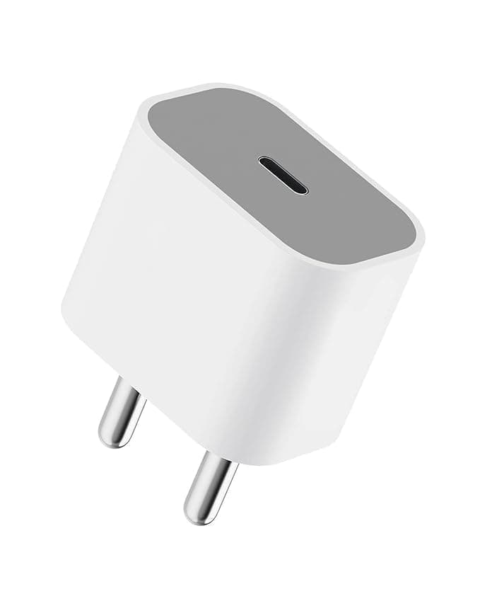 Original Apple-Certified 20W USB-C Adapter, Fast iPhone Adaptor for iPhone & iPad - MFi Certified Adapter (White)