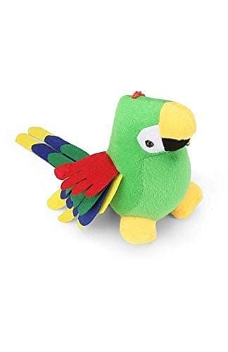 TeddyTwist Super Soft Plush Stuffed Parrot Bird Toy for Kids, Girls and Boys Cuddly & Safe Gifting Item Occasion for Birthdays and Valentine's Day (20 Cm)