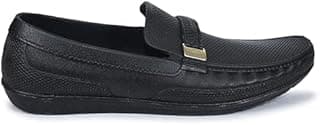 AJANTA Loafers for Men | Casual Shoes | Slip On Shoes | Comfortable & Stylish Non Lace-Up Formal Shoes for Office Wear
