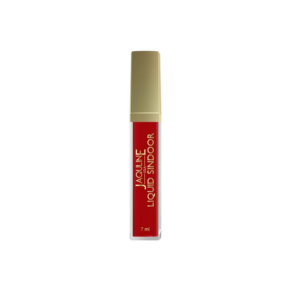 JAQULINE USA | Liquid Sindoor | 01 Maroon | 7ml | Precise Application | Quick Drying | Waterproof | Long-Lasting Formula | Sponge Tip | Smudge-Proof & Crease-Free