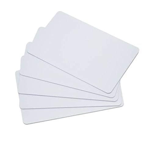 Dotpot Plain White PVC ID Cards for Compatible for - Epson L-800 / L-805 / L-810 - Pack of 50 Cards