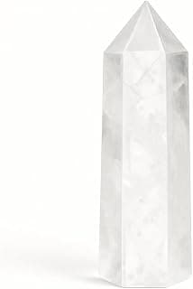 Clear Quartz Natural Agate Stone Healing Obelisk Tower Point Wand. for Reiki, Crystal Healing, Fangshui, Vastu Chakra, Meditation, Gifting and Home Decor.(Clear Quartz, 2-3”in)