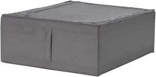 Ikea SKUBB Storage case, dark grey, 43x53x19 cm