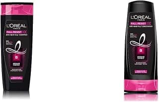 L'Oreal Paris Fall Resist 3X Anti-Hairfall Shampoo, 360ml (With 10% Extra) And L'Oreal Paris Fall Resist 3X Anti-Hairfall Conditioner, 175ml (With 10% Extra)