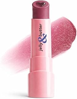Blue Heaven Jelly & Butter SPF 50 Lip Balm infused with Jojoba Oil, Shea Butter + Vitamin E, smoothens Dry & Chapped Lips, Fades Pigmentation, Soften & Smoothes Plums Lips, Dusty Rose, 3g