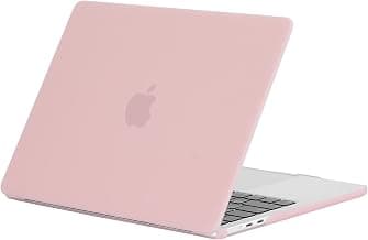 EooCoo Matte Case for Apple MacBook Air M5 13 inch Cover M4 M3 M2 2026-2022 | Compatible for Mac Air 13.6" Laptop Protection Plastic Smooth Hard Shell A3449 A3240 A3113 A2681 Accessories, Pink