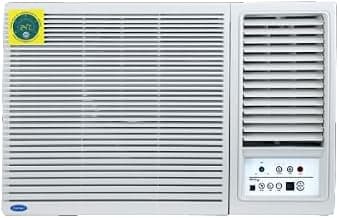 Carrier ESTRELLA GXi 1.5 Ton 3 Star Window Inverter AC with Dust Filter, Auto Restart, Turbo/Sleep/Dry Mode | 100% Copper Condenser | Energy Efficient, Cools Even at 52°C (CIW19EC3R36F0, White)