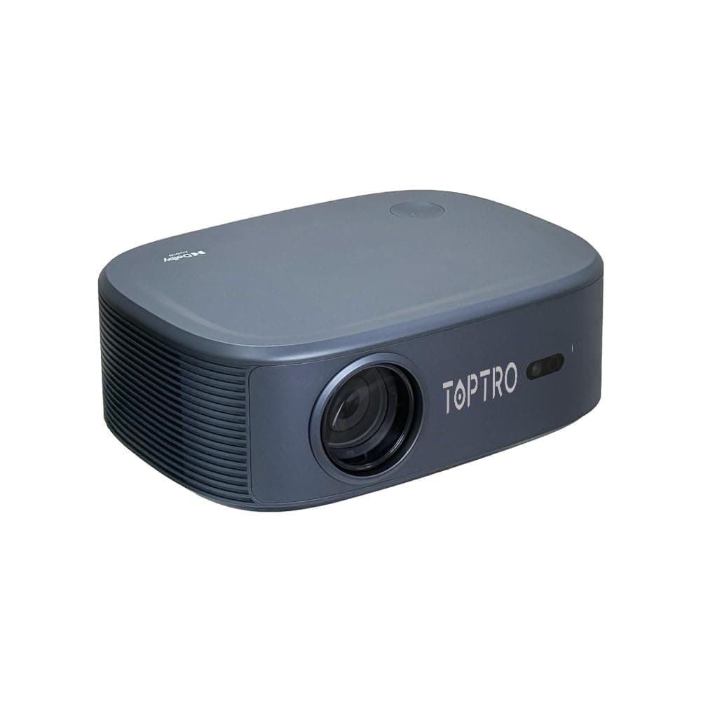 Dolby Digital Certified TOPTRO Q11 Max Projector 4K Ultra HD Support, 34000 Lumen (3000 ANSI) HDMI ARC, 1080p Native, Auto (Focus+Keystone) Android 12, 2G RAM 64G YouTube Hotstar Prime Net - Flix