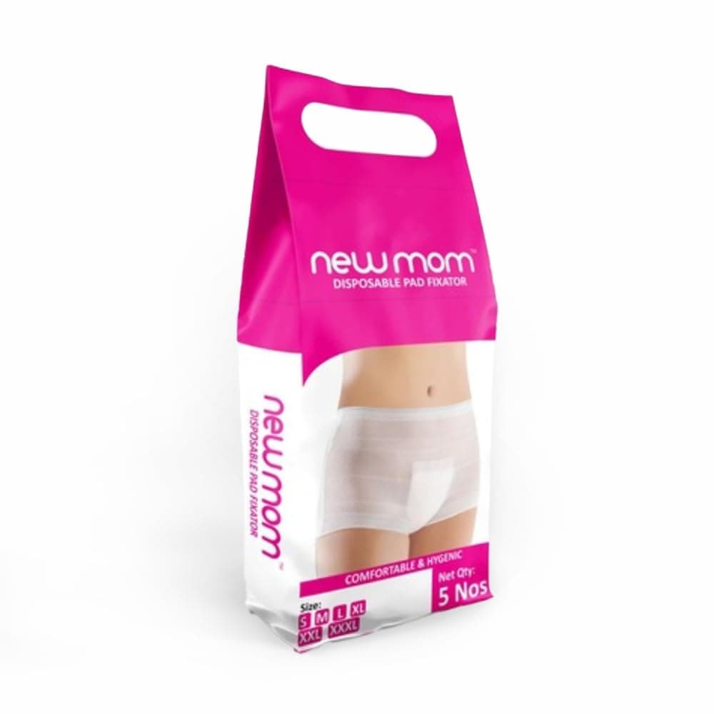 NewMom Disposable pad fixator - 5 Piece * Pack of 3 (Large)