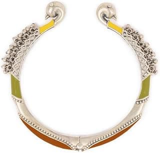 Shaya by Caratlane | 925 Silver| Pakkhi Bracelet in Oxidised | Gifts for Womens & Girls