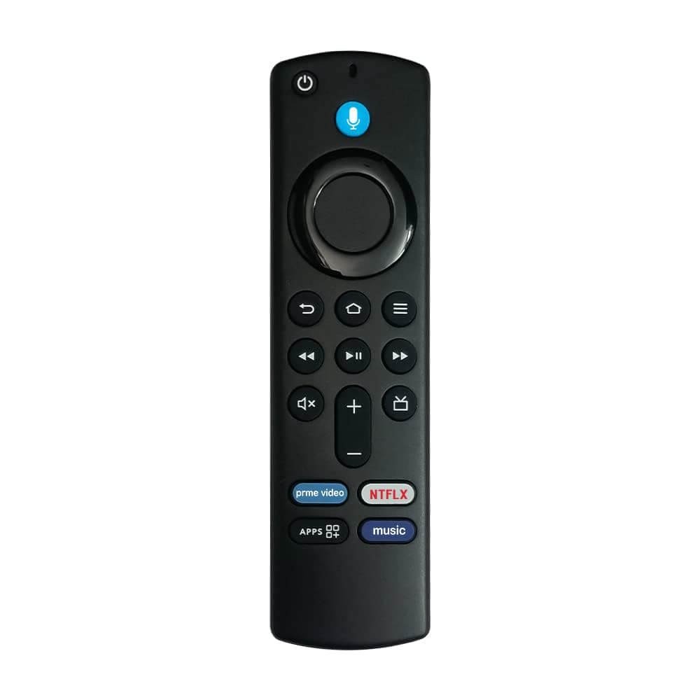 7SEVEN® Compatible with FireTv Stick Remote of Original Model L5b83G S3L46N 3rd Generation Fire Stick 4K Device with Voice Command Control Only - Follow Pairing & Troubleshoot Steps to Enable Alexa