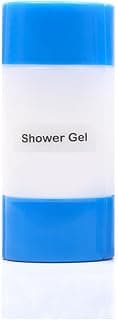 INOVERA (LABEL) 1 Piece Refillable Travel Bottles for Toiletries - 3 in 1 Plastic Shampoo, Cream, Conditioner, Lotion Storage Container - Travelling Accessories (Blue)