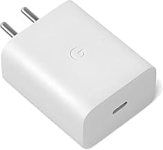 Google 30W C-Type PPS Rapidly Power Charging Adaptor Compatible with Google 10a/9/Pro/XL/Fold/9a/8/8 Pro/8a/7/7Pro/S26/S25Fe/3a Lite/15/15R/Tab/Slate - Support Other USB-C 30 W Quick Charging, White