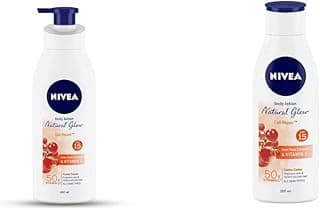 Nivea Body Lotion, Extra Whitening Cell Repair SPF 15, For All Skin Types, 400ml & Body Extra Whitening Body Lotion, 200ml
