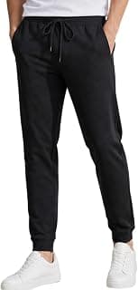 NOBERO Joggers for Men | Trackpants for Men | Regular Fit | Elasticated Waist with Drawcord | Soft & Breathable Fabric | Casual Everyday Wear