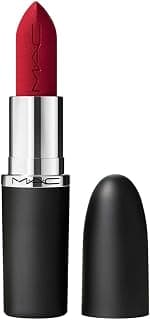 DAY1.1 MACs Lipstick, Red, Matte Finish, 12HR Silky Wear, Long-Lasting Lip Colour3.5gm (Shade RUBY WOO)