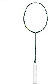 Li-Ning Carbon Fibre Axforce Cannon Unstrung Badminton Racquet for Professional Players|4U5|80-84 Grams|Maximum String Tension - 32LBS, Deep Teal