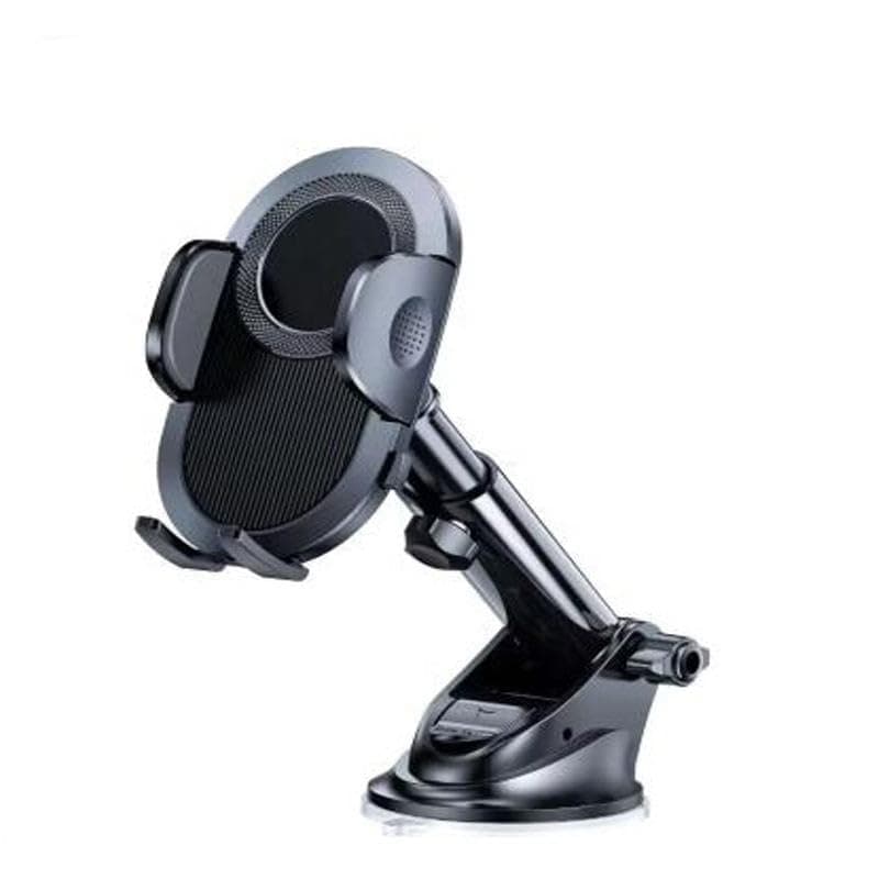 HOLD UP Universal Car Phone Holder | 360° Rotating Vacuum Suction Mount for Windshield & Dashboard | Flexible Adjustable Mobile Stand for All Smartphones | Auto Accessories