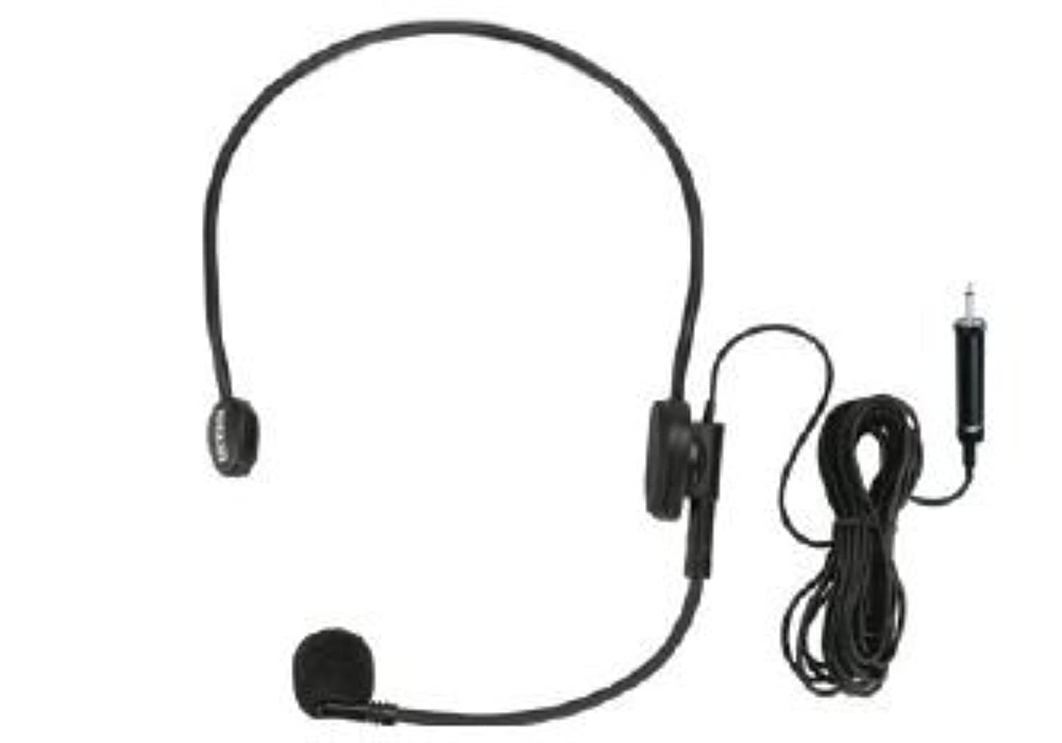 Ahuja Head band Microphone can be connected to the amplifier directly HBM-60CC with free Maxcord brand pin for connecting to laptop/PC