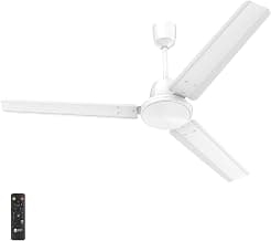 Orient Electric Apex Swift 1200mm BLDC Ceiling Fan with Remote | BEE 5 Star Rated | High Speed, Energy Saving Motor | 210 CMM Air Delivery | Inverter Compatible | 3 Year Warranty by Orient |White