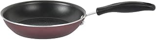 Meyer Merlot Aluminium Non-Stick Frypan | Frying Pan | Omlette pan | Fry pan with Stick Handle | Small Pan | Egg Pan | PFOA Free, Gas and Induction Compatible, 24cm/ 1.64 Liters
