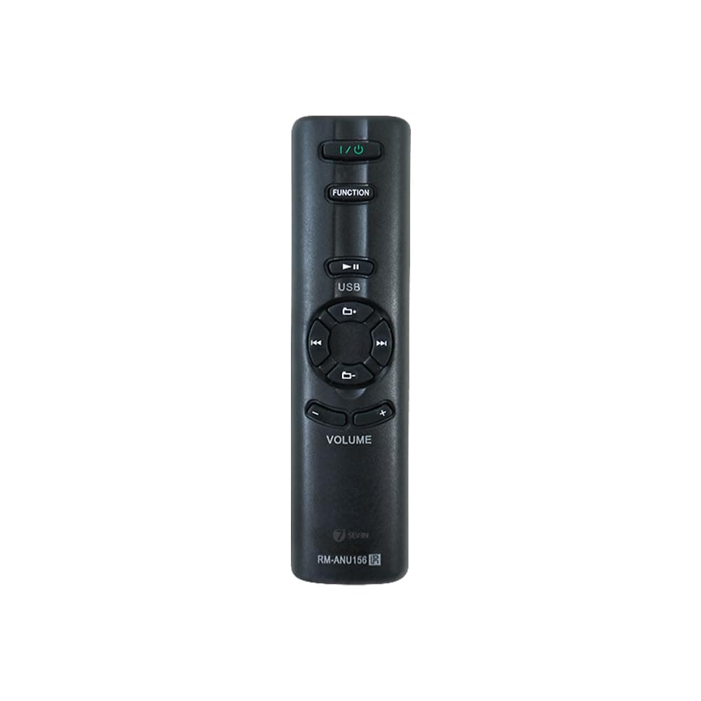 7SEVEN® Compatible for Sony Home Theatre Remote Original RM-ANU156 Model Suitable SA-D20 SA-D40 SA-D10 SA-WMS10 SA-WID7 SAD20 SAD40 SAD10 SAWMS10 SAWID7 SA-WMD20 SS-FMS20 Etc